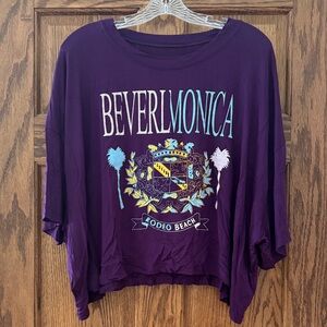 Purple Graphic Women's Tee
